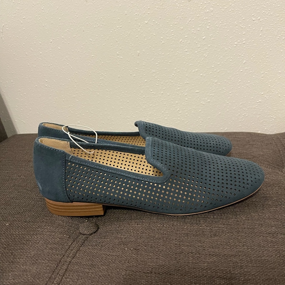 Women's Blue Loafers